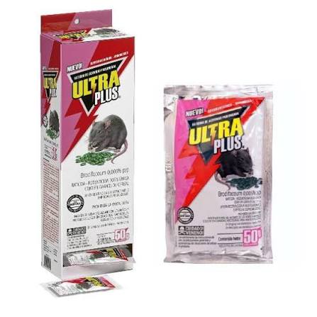 RATICIDA ULTRA PLUS 50 GRS