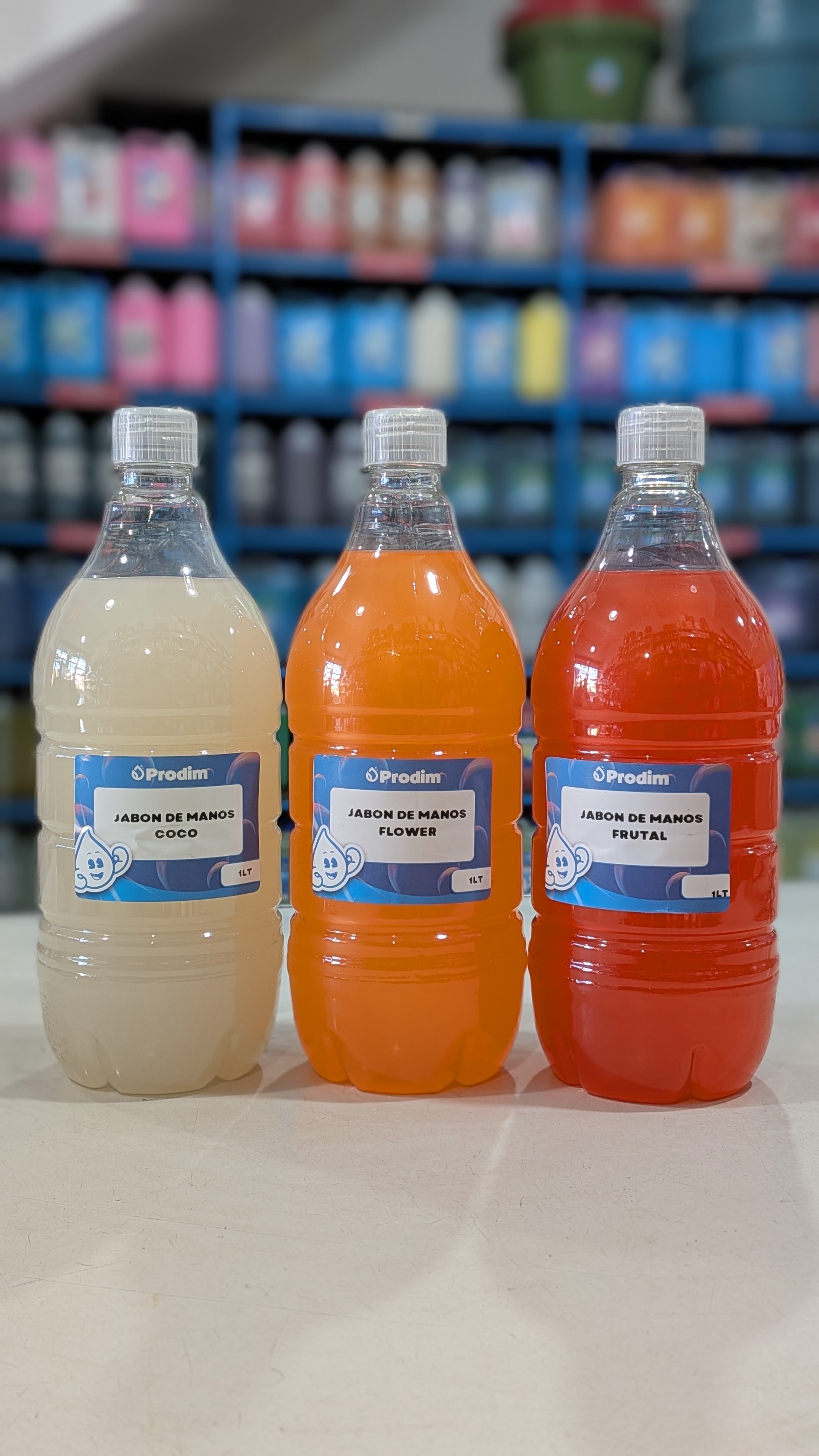 JABON LIQUI P/MANOS X 1 LT FRUTAL