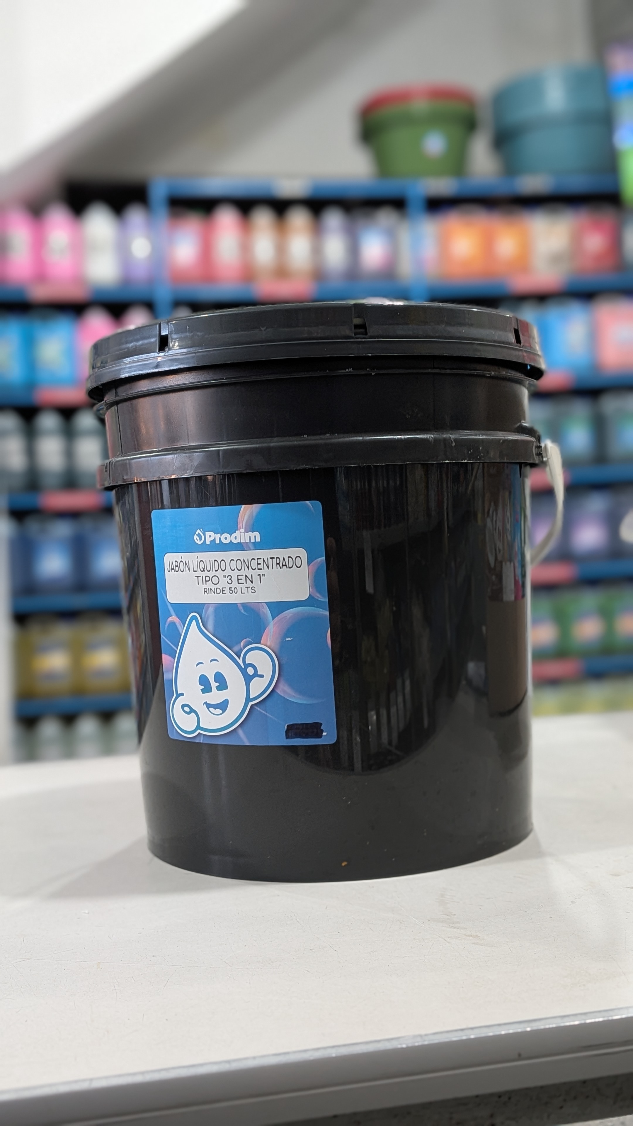 CONCENTRADO JABON P/ROPA AZUL BALDE X 10
